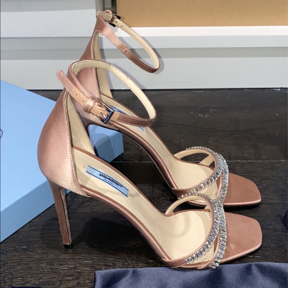 Prada pink heels